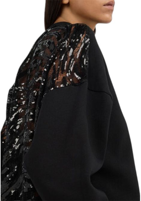 Sweatshirt with sequinned back JUST CAVALLI | sweaters | 79PAI313 F0002899